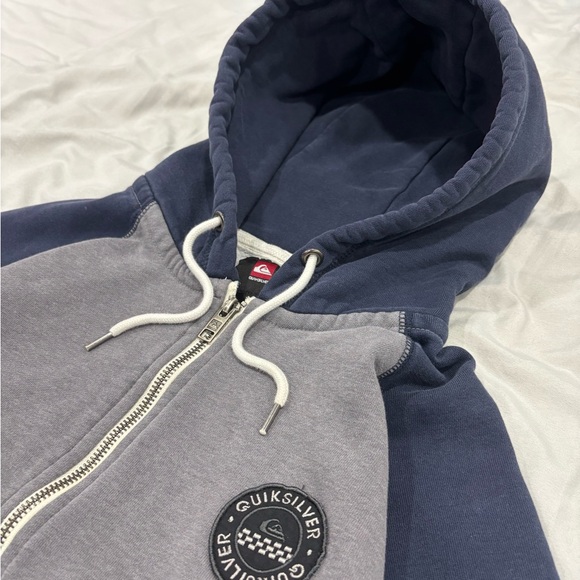 Classic Vintage Quicksilver Full Zip Hoodie - Picture 2 of 6
